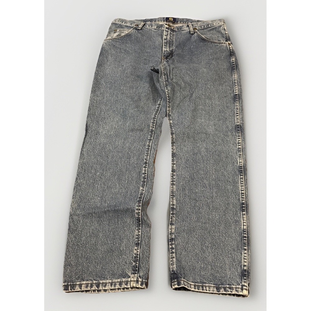 Wrangler 47MWZ Regular Fit Jeans Mens 36x30‎ Made in Mexico USA Fabric - Picture 2 of 6